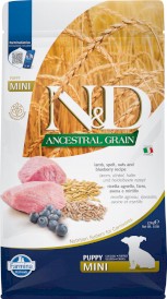 FARMINA ND DOG AG Lamb Blueberry Puppy Mini 2,5kg - Zdjęcie główne