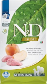 FARMINA ND DOG PRIME Boar Apple Adult Medium Maxi 2,5kg - Zdjęcie główne