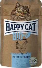 HAPPY CAT ALL MEAT BIO Organic Kurczak bez zbóż 85g - Zdjęcie główne