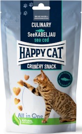 HAPPY CAT Crunchy Snack Sea Cod Dorsz Groszek przysmak 70g - Zdjęcie główne