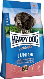 HAPPY DOG Sensible JUNIOR Łosoś Ziemniaki 1kg - Zdjęcie główne