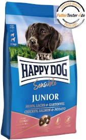 HAPPY DOG Sensible JUNIOR Łosoś Ziemniaki 1kg - Zdjęcie nr 2