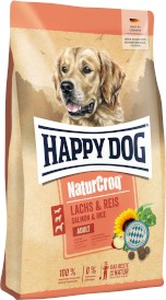 HAPPY DOG NaturCroq ADULT Lachs / Reis Łosoś ryż 11kg - Zdjęcie główne