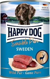 HAPPY DOG Sensible Pure SWEDEN Dziczyzna 400g - Zdjęcie główne