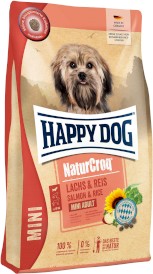 HAPPY DOG NaturCroq MINI Adult Lachs Reis Łosoś ryż 4kg - Zdjęcie główne