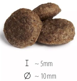 HAPPY DOG Sensible MINI AFRICA Struś ziemniaki 4kg - Zdjęcie nr 3