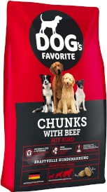 HAPPY DOG DOG's Favorite Chunks Wołowina 15kg - Zdjęcie główne