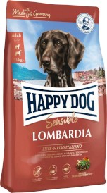 HAPPY DOG Sensible LOMBARDIA Kaczka Ryż 300g - Zdjęcie główne