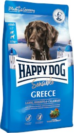 HAPPY DOG Sensible GREECE Jagnięcina Owoce Morza 11kg - Zdjęcie główne