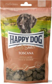 HAPPY DOG Soft Snack Toscana Kaczka Łosoś 100g - Zdjęcie główne