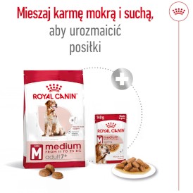 ROYAL CANIN Medium Adult 7+ M 15kg - Zdjęcie nr 7