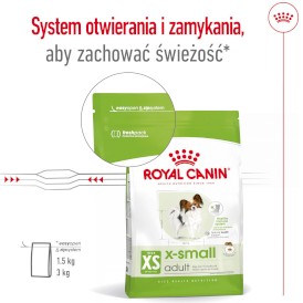 ROYAL CANIN X-Small Adult XS 1,5kg - Zdjęcie nr 12