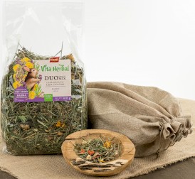 VITAPOL Vita Herbal Duo Snack Łąka ziołowa dla królika 500g - Zdjęcie nr 2