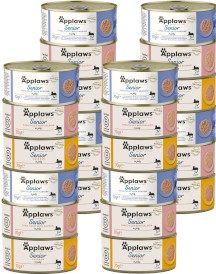 APPLAWS SENIOR MIX SMAKÓW w Galaretce 24x70g - Zdjęcie główne