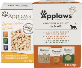 APPLAWS Multipak z Kurczaka Saszetki dla kota 12x70g - Zdjęcie nr 2