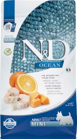 FARMINA ND DOG OCEAN Cod Pumpkin Orange Adult Mini 2,5kg - Zdjęcie główne