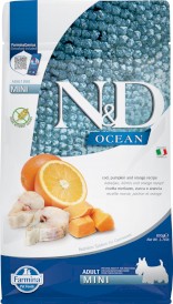 FARMINA ND DOG OCEAN Cod Pumpkin Orange Adult Mini 800g - Zdjęcie główne