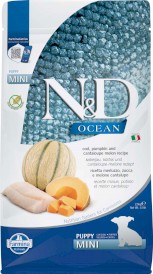 FARMINA ND DOG OCEAN Cod Pumpkin Melon Puppy Mini 2,5kg - Zdjęcie główne