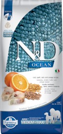 FARMINA ND DOG OCEAN Cod Orange Adult Medium / Maxi 12kg - Zdjęcie główne