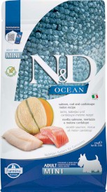 FARMINA ND DOG OCEAN Salmon Cod Melon Adult Mini 2,5kg - Zdjęcie główne