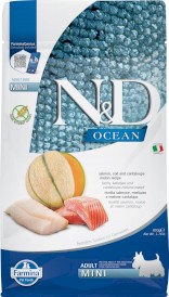 FARMINA ND DOG OCEAN Salmon Cod Melon Adult Mini 800g - Zdjęcie główne