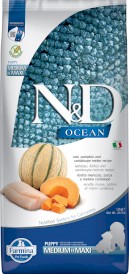 FARMINA ND DOG OCEAN Cod Pumpkin Melon Puppy Medium / Maxi 12kg - Zdjęcie główne