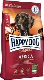 HAPPY DOG Sensible AFRICA Struś Ziemniaki 12,5kg - Zdjęcie główne