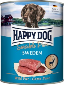HAPPY DOG Sensible Pure SWEDEN Dziczyzna 800g - Zdjęcie główne