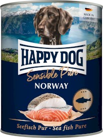 HAPPY DOG Sensible Pure NORWAY Ryba morska 800g - Zdjęcie główne