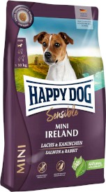 HAPPY DOG Sensible MINI IRELAND Łosoś Królik 4kg - Zdjęcie główne