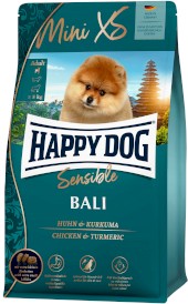 HAPPY DOG Sensible MINI Adult XS Bali Kurczak Kurkuma 300g - Zdjęcie nr 2