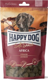 HAPPY DOG Soft Snack Africa Strauss Struś 100g - Zdjęcie główne