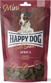 HAPPY DOG Soft Snack MINI Africa Strauss Struś 100g - Zdjęcie główne