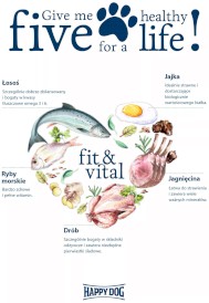 HAPPY DOG Fit / Vital MEDIUM Adult 300g - Zdjęcie nr 4