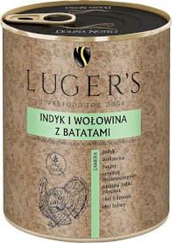 Dolina Noteci LUGER'S Indyk i Wołowina z Batatami 800g - Zdjęcie główne