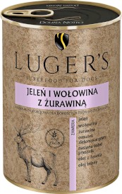 Dolina Noteci LUGER'S Jeleń i Wołowina z Żurawiną 400g - Zdjęcie główne