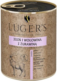Dolina Noteci LUGER'S Jeleń i Wołowina z Żurawiną 800g - Zdjęcie główne