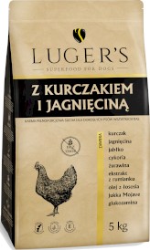 Dolina Noteci LUGER'S z Kurczakiem i Jagnięciną 5kg - Zdjęcie główne