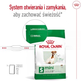 ROYAL CANIN Mini Adult 8+ S 8kg - Zdjęcie nr 13