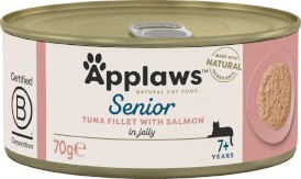 APPLAWS Senior Cat Tuńczyk z Łososiem w galaretce 70g - Zdjęcie główne