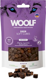 WOOLF Soft Cubes Deer Monoprotein Jeleń 100g - Zdjęcie główne