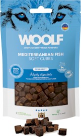 WOOLF Soft Cubes Mediterranean Fish Ryba 100g - Zdjęcie główne