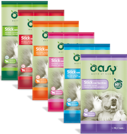 OASY Dog Stick with Salmon Paluszki mięsne z Łososiem 3x12g - Zdjęcie nr 2