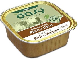 OASY Dog Tasty Pate Adult Venison Dziczyzna pasztet dla psa 150g - Zdjęcie główne