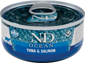 FARMINA ND CAT OCEAN Tuna Salmon Tuńczyk Łosoś 70g - Zdjęcie główne