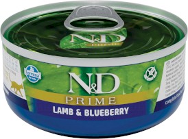 FARMINA ND CAT PRIME Lamb Blueberry Jagnięcina Borówki 70g - Zdjęcie główne