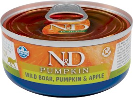 FARMINA ND CAT PUMPKIN Boar Apple Dynia Dziczyzna Jabłko 70g - Zdjęcie główne