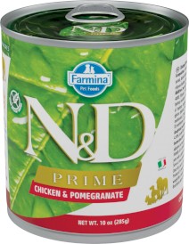 FARMINA ND DOG PRIME Chicken Pomegranate Kurczak Granat 285g - Zdjęcie główne