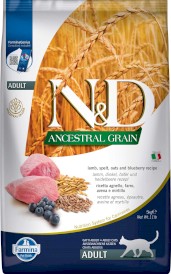 FARMINA ND CAT AG Lamb Blueberry Adult 5kg - Zdjęcie główne