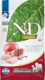 FARMINA ND DOG PRIME Chicken Pomegranate Adult Medium / Maxi 2,5kg - Zdjęcie główne